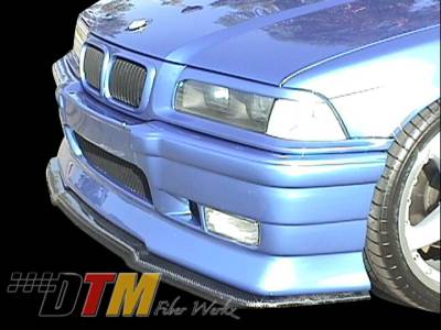 DTM Fiberwerkz - BMW 3 Series DTM Fiberwerkz RG Infinity Style Front Splitter - E36 RG Infin