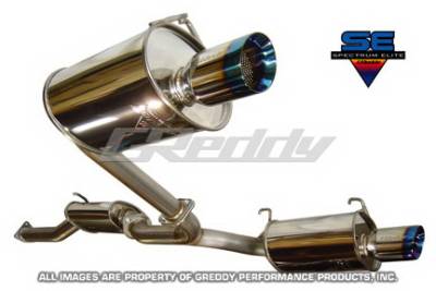 Greddy - Honda S2000 Greddy Spectrum Elite Exhaust System with Dual Mufflers - 10157963