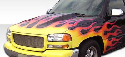 Duraflex - GMC Sierra Duraflex Cowl Hood - 1 Piece - 103025