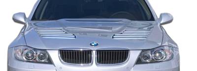 Duraflex - BMW 3 Series 4DR Duraflex GT-R Look Hood - 1 Piece - 107178