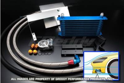 Greddy - Honda S2000 Greddy Oil Cooler Kit - 12054609