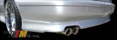 DTM Fiberwerkz - BMW 5 Series DTM Fiberwerkz HM Style Rear Apron - E39HMREAR