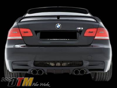 DTM Fiberwerkz - BMW 3 Series DTM Fiberwerkz HM Style rear Diffuser - E9XHMDiffus