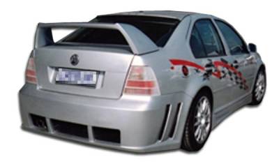 Duraflex - Volkswagen Jetta Duraflex Piranha Rear Bumper Cover - 1 Piece - 102195