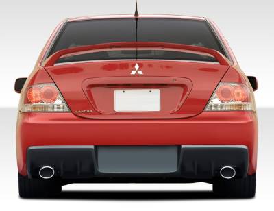 Duraflex - Mitsubishi Lancer Duraflex Evo X Look Rear Bumper Cover - 1 Piece - 108206
