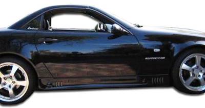 Duraflex - Mercedes-Benz SLK Duraflex LR-S Side Skirts Rocker Panels - 2 Piece - 105084