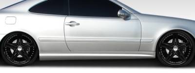 Duraflex - Mercedes-Benz CLK Duraflex C63 Look Side Skirts Rocker Panels - 2 Piece - 108055