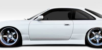 Duraflex - Nissan 240SX Duraflex Supercool Side Skirt Rocker Panels - 2 Piece - 109989