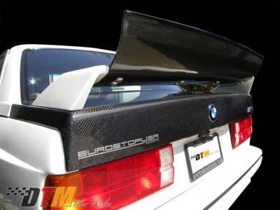 DTM Fiberwerkz - BMW 3 Series DTM Fiberwerkz M3 OEM Style Trunk - E30 M3 OEM S