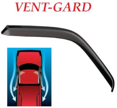 GT Styling - Chrysler PT Cruiser GT Styling Vent-Gard Side Window Deflector