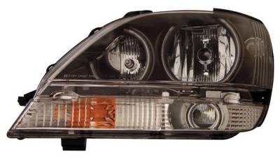 Anzo - Lexus RX300 Anzo Headlights - with Halo - CCFL - Iron Gray - 111047