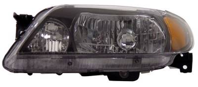 Anzo - Mazda Protege Anzo Headlights - Crystal & Black - 121107