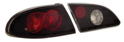 Anzo - Toyota Corolla Anzo Taillights - Black - 221115