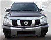AVS - Nissan Titan AVS Hood Shield - Chrome - 680402