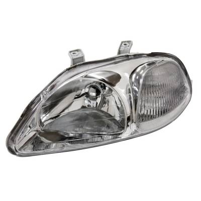 APC - Honda Civic APC Headlights with Chrome Housing - 403501HL