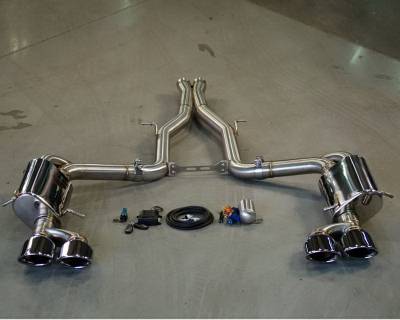 Agency Power - Mercedes-Benz C Class Agency Power Catback Exhaust System with Hardware & Remote - AP-C63-170