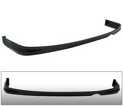 4 Car Option - Honda Civic 2DR & 4DR 4 Car Option Polyurethane T-R Style Rear Bumper Lip - BLR-HC96