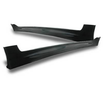 4CarOption - Honda Civic 4DR 4CarOption Side Skirts - BLS-HC064MU-PU