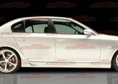 AIT Racing - BMW 5 Series AIT Racing A-Tech Style Side Skirts - BM505HIACSSS