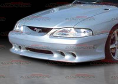 AIT Racing - Ford Mustang AIT Racing SLN Style Front Bumper - FM94HISLNFB