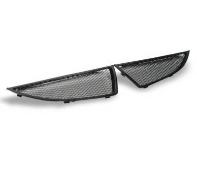 4CarOption - Mitsubishi Lancer 4CarOption Front Hood Grille - GR-LA0405RLR-BKS