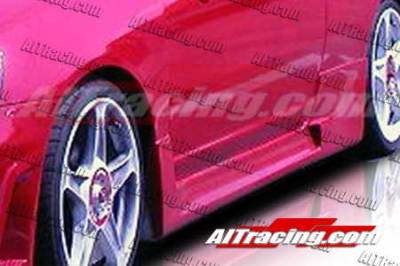 AIT Racing - Honda Civic 2DR AIT Racing R34 Style Side Skirts - HC01HIR34SS2