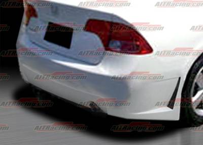AIT Racing - Honda Civic 4DR AIT Racing Zen Style Rear Bumper - HC06HIZENRB4