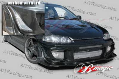 AIT Racing - Honda Civic AIT Racing Vascious Style Front Bumper - HC92HIVASFB2