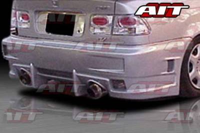 AIT Racing - Honda Civic 2DR AIT EVO-4 Style Rear Bumper - HC96HIEVO4RB2