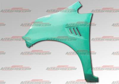 AIT Racing - Honda Fit AIT Racing MLB Style Fenders - HF06HIMLBFF