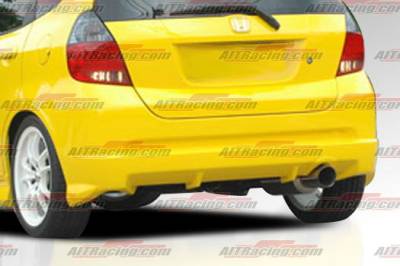 AIT Racing - Honda Fit AIT Racing MG Style Rear Bumper - HT07HIMGNRB