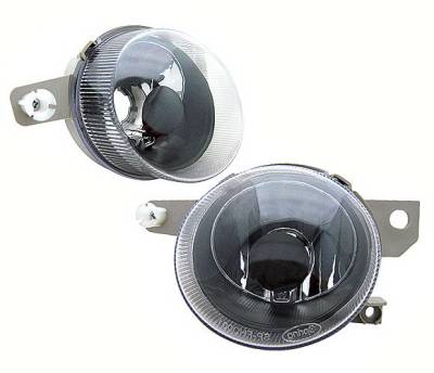 4 Car Option - Honda Del Sol 4 Car Option Fog Light Kit - Black - LHF-HD93B