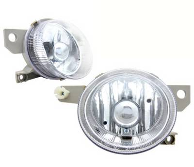 4 Car Option - Honda Del Sol 4 Car Option Fog Light Kit - Clear - LHF-HD93C