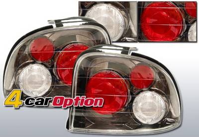 4 Car Option - Dodge Neon 4 Car Option Altezza Taillights - Gunmetal - LT-DN954G-YD