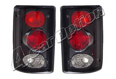 4 Car Option - Ford Excursion 4 Car Option Taillights - Black - LT-FEC00JB-KS