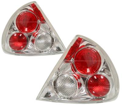 4 Car Option - Mitsubishi Mirage 4 Car Option Altezza Taillights - Chrome - LT-MM99A-YD