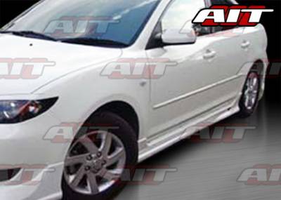 AIT Racing - Mazda 3 AIT Racing KS Style Side Skirts - M303HIKENSS