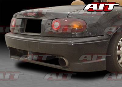 AIT Racing - Mazda Miata AIT Racing Wize Style Rear Bumper - MM91HIWIZRB