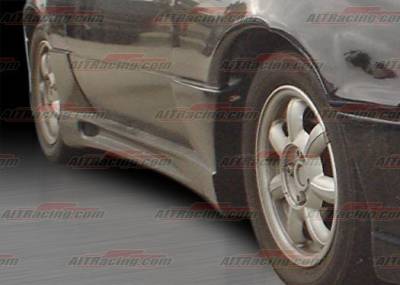 AIT Racing - Mazda Miata AIT Racing Wize Style Side Skirts - MM91HIWIZSS