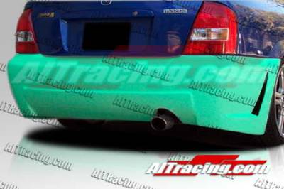 AIT Racing - Mazda Protege AIT Racing Zen Style Rear Bumper - MP01HIZENRB4
