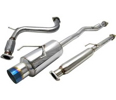 Honda Accord 4 Car Option Cat-Back Exhaust System with Titanium Tip