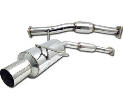 Honda S2000 4 Car Option Cat-Back Exhaust System with Stainless Steel
