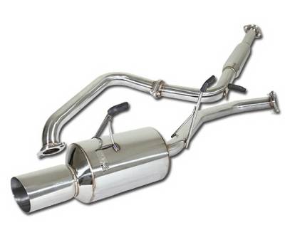 4 Car Option - Nissan Maxima 4 Car Option Cat-Back Exhaust System with Stainless Steel Tip - MUX-NM00