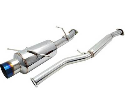 4 Car Option - Subaru WRX 4 Car Option Cat-Back Exhaust System with Titanium Tip - MUX-SI02T-TT