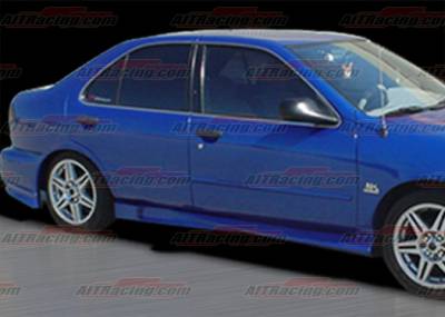 AIT Racing - Nissan Sentra AIT Racing Extreme Style Side Skirts - NS95HIEXSSS