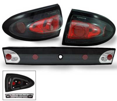 4CarOption - Chevrolet Cavalier 4CarOption Altezza Taillights - XT-TLZ-CVL0305BK-6
