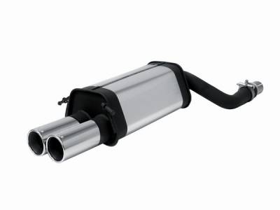 Remus - Mercedes-Benz CLK Remus Rear Silencer with Dual Exhaust Tips - Round - 505002 0504