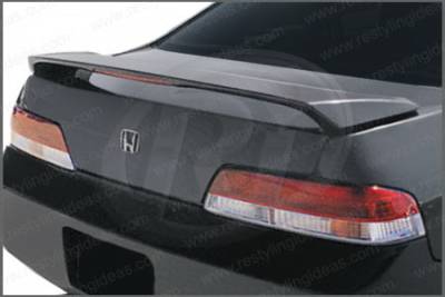 Restyling Ideas - Honda Prelude Restyling Ideas Factory Style Spoiler with LED - 01-HOPR97FL