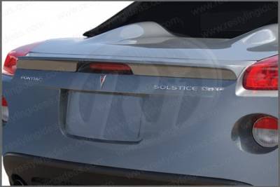Solstice Factory Rear Lip Pontiac Solstice Restyling Ideas Factory Lip Style Spoiler - 01-POSO06FLM