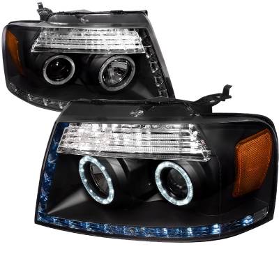 Spec-D - Ford F150 Spec-D R8 Projector Headlight - 2LHP-F15004JM-8-RS